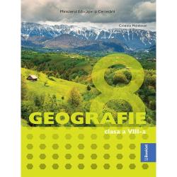 Geografie pentru clasa a VIII-a – un manual complet modern &537;i interactivCum transformi orele de geografie într-o aventur&259; captivant&259; Cu un manual premiat construit special pentru genera&539;ia de aziCâ&537;tig&259;tor al licita&539;iei organizate de Ministerul Educa&539;iei &537;i Cercet&259;rii cu un punctaj de 966 manualul Geografie pentru clasa a VIII-a publicat 