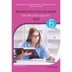 Avizat MEN conform Ordin 30222018 privind aprobarea auxiliarelor didactice din înv&259;&539;&259;mântul preuniversitarSe adreseaz&259; elevilor care se preg&259;tesc pentru sus&539;inerea Evalu&259;rii Na&539;ionale la proba de Matematic&259; &537;i &536;tiin&539;e ale naturii de la sfâr&537;itul clasei a VI-a• Con&539;ine 30 de teste propuse de autori fiecare test fiind construit în jurul unui ecosistem incluzând 