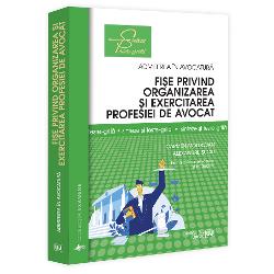 Edi&539;ia a IV-a a lucrarii „Fi&537;e privind organizarea &537;i exercitarea profesiei de avocat Sinteze &537;i teste-grila” a fost revazuta &537;i completata în concordan&539;a cu modificarile legislative interveniteLucrarea ofera o abordare clara &537;i sistematica a institu&539;iilor &537;i no&539;iunilor relevante pentru organizarea &537;i exercitarea profesiei de avocat prezentate sub forma de fi&537;e tematice &537;i întrebari de tip 