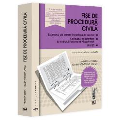 Prezentarea lucrarii Ce aduce nou aceasta edi&539;ie O abordare logica &537;i structurata a materiei de drept procesual civil; o organizare care favorizeaza înva&539;area rapida &537;i eficienta prin sinteze clare &537;i coerente; 3 inserturi color sub forma de tabele intuitive care ofera o imagine de ansamblu asupra mijloacelor de aparare cailor de atac &537;i respectiv diferen&539;elor esen&539;iale dintre apel &537;i recursPuncte forte Tabelele sinoptice 