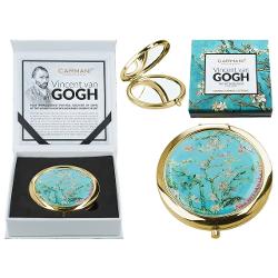 Un accesoriu delicat care aduce farmecul artei direct în geanta ta Aceast&259; oglind&259; de buzunar decorat&259; cu motive inspirate din celebra lucrare Almond Blossoms a lui Vincent van Gogh combin&259; utilitatea cu rafinamentul artistic Fiecare detaliu eman&259; elegan&539;&259; este compact&259; ambalat&259; cu bun-gust &537;i creat&259; cu grij&259; în Polonia; ideal&259; pentru retu&537;&259;ri rapide în timpul 