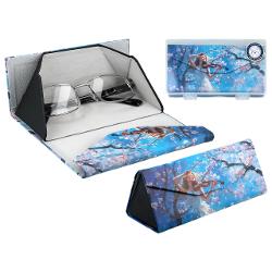 Protejeaz&259;-&539;i ochelarii într-un stil rafinat Acest etui pliabil din colec&539;ia „Colorful dizziness of textiles” aduce un echilibru perfect între utilitate &537;i estetic&259; Motivul floral vibrant transform&259; un obiect practic într-un accesoriu elegant ideal pentru utilizarea zilnic&259; Compact u&537;or &537;i conceput în Polonia — un detaliu care scoate în eviden&539;&259; 