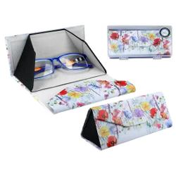 Protejeaz&259;-&539;i ochelarii într-un stil rafinat Acest etui pliabil din colec&539;ia „Colorful dizziness of textiles” aduce un echilibru perfect între utilitate &537;i estetic&259; Motivul floral vibrant transform&259; un obiect practic într-un accesoriu elegant ideal pentru utilizarea zilnic&259; Compact u&537;or &537;i conceput în Polonia — un detaliu care scoate în eviden&539;&259; 