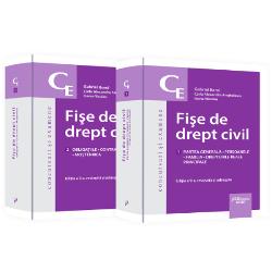 Despre carteFisele de drept civil reprezinta in acest moment unica lucrare in materia dreptului civil care trateaza unitar tematica pentru toate concursurile de admitere si definitivat in profesiile juridiceCartea Fise de drept civil este destinata mai ales candidatilor ce se pregatesc pentru aceste concursuri fiind alcatuita astfel incat sa acopere in primul rand acele 