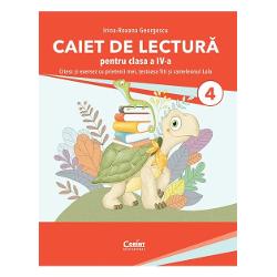 Lucrarea integreaza exercitii de intelegere a diverselor tipuri de texte alaturi de cele referitoare la fonetica vocabular scriere corecta ori de identificare a unor parti de vorbire necesare atat pentru aprofundarea notiunilor predate la clasa cat si pentru dezvoltarea abilitatii de redactare Caietul de lectura pentru clasa a IV-a Citesc si exersez cu prietenii mei cameleonul Lola si testoasa Titi ofera deopotriva si exercitii de antrenament si de performantaStructurata 