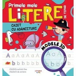 Paginile cu contururi în relief reprezint&259; o modalitate foarte interesant&259; &537;i mai ales util&259; de a înv&259;&355;a s&259; scrii literele Prin exerci&355;iu repetat mâna va re&355;ine mi&537;c&259;rile corecte &537;i î&355;i vei îmbun&259;t&259;&539;i abilit&259;&539;ile motorii fine Activit&259;&355;ile de pe spatele fi&537;elor de scriere aduc un plus de atractivitate lucrului cu acest caiet de 