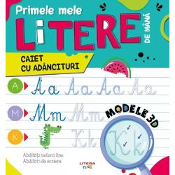 Paginile cu contururi în relief reprezint&259; o modalitate foarte interesant&259; &537;i mai ales util&259; de a înv&259;&355;a s&259; scrii literele Prin exerci&355;iu repetat mâna va re&355;ine mi&537;c&259;rile corecte &537;i î&355;i vei îmbun&259;t&259;&539;i abilit&259;&539;ile motorii fine Activit&259;&355;ile de pe spatele fi&537;elor de scriere aduc un plus de atractivitate lucrului cu acest caiet de activit&259;&355;i creat 