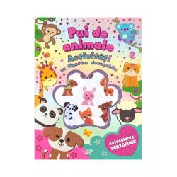 Preg&259;te&537;te-te pentru o serie de activit&259;&355;i distractive Ajut&259; c&259;&355;elu&537;ul s&259; g&259;seasc&259; o gustare delicioas&259; g&259;se&537;te r&259;&355;u&537;ca f&259;r&259; pereche &537;i desprinde piesele de carton pentru a crea pui de animale adorabili Con&355;ine autocolante din fetru pe care le po&355;i folosi oriunde dore&537;ti