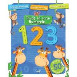 Cu multe autocolante mari de g&259;sit &537;i potrivit ilustra&355;ii de colorat &537;i numere de copiat aceast&259; carte de activit&259;&355;i este gândit&259; special pentru a u&537;ura înv&259;&355;area num&259;ratului &537;i a scrierii &537;i a o face distractiv&259;- dezvolt&259; abilit&259;&355;ile de concentrare &537;i observare- îmbun&259;t&259;&355;e&537;te coordonarea mân&259;-ochi- încurajeaz&259; 