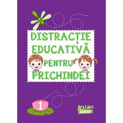 O c&259;rticic&259; în care cei mici vor descoperi activit&259;&539;i captivante care îmbin&259; înv&259;&539;area cu joaca Prichindeii se vor întâlni cu provoc&259;ri precum potrive&537;te forma g&259;se&537;te umbra une&537;te jum&259;t&259;&539;ile g&259;se&537;te drumul une&537;te punctele &537;i coloreaz&259; mare-mic ghice&537;te imaginea &537;i multe alteleIdeal&259; pentru dezvoltarea gândirii logice &537;i 