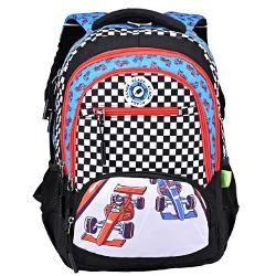 Ghiozdan ECADA – Pentru Pasiunea Ta pentru Vitez&259; &537;i StilCu un design inspirat de cursele auto acest ghiozdan are detalii colorate &537;i grafice dinamice cu ma&537;ini de curse ce adaug&259; un aer aventuros &537;i modern Ideal pentru &537;colarii care vor un ghiozdan energic func&539;ional &537;i cu personalitateCaracteristici principaleDesign sportiv &537;i dinamic Detalii alb-negru combinate cu 
