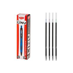 DACO LINU este alegerea perfect&259; pentru cei care caut&259; o scriere clar&259; &537;i de lung&259; durat&259; Cu un vârf de 1 mm aceste mine ofer&259; o scriere lin&259; &537;i cursiv&259; ideal&259; pentru documente corecturi &537;i noti&539;e vizibile Formula pe baz&259; de ulei asigur&259; o cerneal&259; de calitate superioar&259; cu o aplicare uniform&259; &537;i rezisten&539;&259; sporit&259; în 