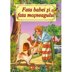 Fata babei si fata mosneagului-Poveste ilustrataFata babei si fata mosneagului repovestita dupa Ion Creanga este o carte adaptata pentru copiii de gradinita si cei din clasele mici care abia au invatat sa citeascaIlustratiile colorate stimuleaza creativitatea copiilor care pot vizualiza mai usor firul povestiiTextul cartii are un format mare si este structurat pe paragrafe carora le corespund ilustratii specifice facand cartea usor de urmarit de cititorii 