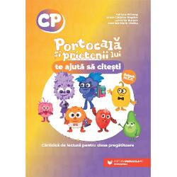 Auxiliarul Portocal&259; &537;i prietenii lui te ajut&259; s&259; cite&537;ti C&259;rticic&259; de lectur&259; pentru clasa preg&259;titoare are rolul de a forma &537;i dezvolta competen&539;ele lingvistice ale elevului prin activit&259;&539;i de înv&259;&539;are &537;i exersare a citirii Prietenii lui Portocal&259; provoac&259; elevul s&259; citeasc&259; progresiv Mai întâi citesc litere silabe cuvinte simple în care recunosc pozi&539;ia 