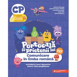 Auxiliarul Portocal&259; &537;i prietenii lui Comunicare în limba român&259; Activit&259;&539;i &537;i jocuri distractive pentru clasa preg&259;titoare urmeaz&259; cu fidelitate programa &537;colar&259; în vigoare fiind destinat utiliz&259;rii pe parcursul întregului an &537;colar Activit&259;&539;ile de înv&259;&539;are folosite în abordarea con&539;inuturilor curriculare sunt diferite atât prin forma de prezentare cât 