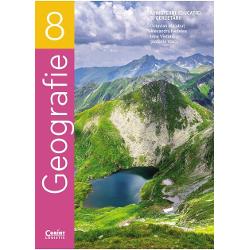 Manualul de Geografie pentru clasa a VIII-a este un manual modern fiind accesibil tuturor elevilor Reprezint&259; o baz&259; pentru cunoa&537;terea &537;i în&539;elegerea României &537;i a geografiei României Manualul este construit pe sistemul unor lec&539;ii organizate pe pagini duble cu activit&259;&539;ile &537;i informa&539;iile h&259;r&539;i texte date interconectate prin activit&259;&539;i de înv&259;&539;areManualul 