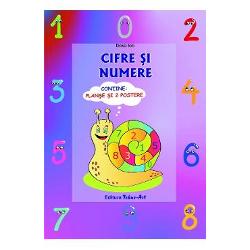 Mapa contine 31 de planse cu cifre si numere 2 planse cu operatii matematice de adunare si scadere cu una si cu doua unitati si 3 planse cu unitati de masura De asemenea mapa mai contine 2 postere cu Cifre arade si cu Scaderea numerica Contine 31 planse 295 x 210 mm 2 postere 320 x 295 mm