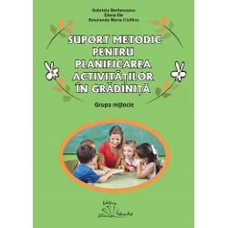 Aceast&259; lucrare se adreseaz&259; cadrelor didactice care folosesc în special caietul de munc&259; independent&259; pe domenii experien&539;iale „Gr&259;dini&539;a mea iubit&259;” - grupa mijlocie 3-4 ani realizat de acelea&537;i autoare &537;i publicat la Editura Tehno-Art Con&539;inutul acestei lucr&259;ri ofer&259; idei &537;i sugestii privind planificarea tematic&259; anual&259; a temelor de studiu proiecte tematice &537;i teme 