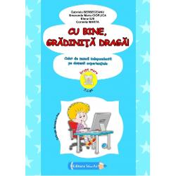 Face parte dintr-un grup de 3 caiete care au fost concepute de cadre didactice cu experien&355;&259; pentru fiecare an de studiu 3-4 ani; 4-5 ani 5-6 ani &351;i în concordan&355;&259; cu cerin&355;ele curriculumului pre&351;ccolar Fiecare caiet con&355;ine mai multe subteme iar fiecare subtem&259; are 3 sau 4 fi&351;e pentru domeniile experien&355;iale &350;tiin&355;&259; - Cunoa&351;terea mediului; Limb&259; &351;i comunicare; &350;tiin&355;&259; - 