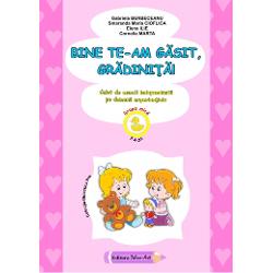 Aprobat OMEC Nr6250 din 21122020 4 CAIETE INTR-UNUL SINGUR Face parte dintr-un grup de 3 caiete care au fost concepute de cadre didactice cu experien&355;&259; pentru fiecare an de studiu 3-4 ani; 4-5 ani 5-6 ani &351;i în concordan&355;&259; cu cerin&355;ele curriculumului pre&351;ccolar Fiecare caiet con&355;ine mai multe subteme iar fiecare subtem&259; are 3 sau 4 fi&351;e pentru domeniile experien&355;iale &350;tiin&355;&259; - 