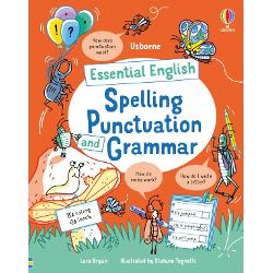 Find out how English really works with the help of some friendly bugs They know all the spelling punctuation and grammar tips and tricks for good writing Brought to life with funny examples and imaginative activitiesChapters in this book include- About English- Letters- Wonderful words- Nouns- Adjectives- Verbs- Adverbs- Prefixes- Suffixes- Spelling- Punctuation- Sentences- Types o 