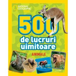 Plin&259; de informa&539;ii interesante &537;i senza&539;ionale 500 de lucruri uimitoare î&539;i prezint&259; animalele lumii cu tr&259;s&259;turile lor deosebite care le fac unice &537;i fascinante oferind o mul&539;ime de date uluitoare Te-ai întrebat vreodat&259; cum ar ar&259;ta o insul&259; locuit&259; de mai multe pisici decât oameni O g&259;se&537;ti în Japonia Sau cât venin con&539;ine mu&537;c&259;tura unei 