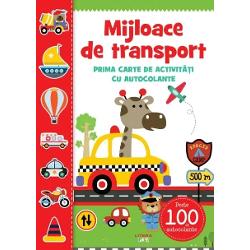O carte cu autocolante perfect&259; pentru a-i introduce pe copii în universul mijloacelor de transportCele peste 100 de autocolante pline de culoare ofer&259; celor mici prilej de joac&259; în timp ce înva&355;&259; Autocolantele cu litere &537;i cu imagini îi ajut&259; s&259;-&537;i dezvolte creativitatea abilit&259;&355;ile motorii &537;i cele logice C&259;r&355;ile din aceast&259; serie sunt ideale pentru 