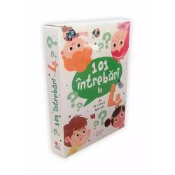 Setul de c&259;r&539;i de joc cu întreb&259;ri pentru copiii de 4 ani con&539;ine 50 de cartona&537;e care îi vor ajuta pe cei mici s&259; dobândeasc&259; no&539;iuni de baz&259; despre natur&259; animale via&539;a de zi cu zi corpul uman Sunt 4 categorii de întreb&259;ri – De ce Cine Unde Cum – &537;i multe r&259;spunsuri cât se poate de amuzanteDe ce &539;ese p&259;ianjenul pânzeCine 