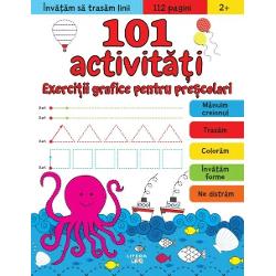 Aceast&259; carte de activit&259;&539;i distractiv&259; a fost conceput&259; special pentru copiii mici care înva&539;&259; s&259; &539;in&259; corect creionul în mân&259; &537;i s&259; exerseze primele semne grafice Urmeaz&259; s&259;ge&539;ile &537;i traseaz&259; liniile punctate fii atent la activit&259;&539;ile creative care te vor ajuta s&259;-&539;i dezvol&539;i abilit&259;&539;ile motorii &537;i coordonarea mân&259;-ochi Toate 