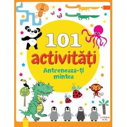Aceast&259; carte este o combina&539;ie grozav&259; de activit&259;&539;i distractive puzzle-uri &537;i jocuri educative Activit&259;&539;ile frumos ilustrate stimuleaz&259; relaxarea îmbun&259;t&259;&539;esc gândirea critic&259; &537;i dezvolt&259; abilit&259;&539;ile motorii ale copilului dumneavoastr&259;Cartea e plin&259; de- labirinturi colorate- imagini de comparat- desene punct cu punct- jocuri de 