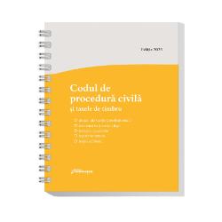 Lucrarea cuprinde textul actualizat al Codului de procedura civila precum si cate un extras din Legea nr 762012 de punere in aplicare si din Legea nr 22013 Pe langa acestea a fost inclusa si OUG nr 802013 privind taxele judiciare de timbruIn Codul de procedura civila si taxele de timbru la finalul articolelor din cod sunt indicate cu caractere italice textele corespondente din reglementarile anterioare 
