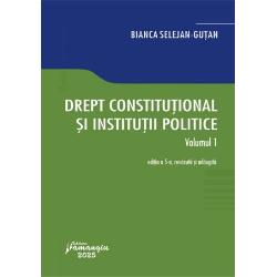 Cursul Drept constitutional si institutii politice prezinta institutiile fundamentale de drept constitutional precum si decizii recente pronuntate de Curtea Constitutionala a Romaniei si de instantele europeneAcest prim volum aflat la cea de-a 5-a editie este impartit in opt capitole in care sunt analizate intr-o maniera clara si sintetizata notiunile generale ale dreptului constitutional teoria constitutiei elementele de istorie 