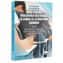 Cartea „Ghid pentru Evaluarea Nationala la Limba si literatura romana 2026 40 de teste dupa modelul ME sugestii de rezolvare fise tehnice modele de compuneri” am proiectat-o pentru pregatirea voastra suplimentara in vederea sustinerii examenului national la sfarsitul clasei a VIII-a si a obtinerii unor rezultate foarte buneCunoscand realitatea din clasa de elevi toate schimbarile ce vizeaza programa scolara precum si structura subiectului de evaluare ne-am 