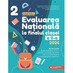Lucrarea de fa&539;&259; se adreseaz&259; elevilor de clasa a 2-a în vederea sus&539;inerii cu succes a probei de evaluare a competen&539;elor generale &351;i specifice la finalul anului &351;colar Proba const&259; în administrarea a trei teste vizând evaluarea competen&539;elor de receptare a mesajelor citite evaluarea competen&539;elor de producere a mesajelor scrise &351;i evaluarea competen&539;elor de matematic&259; Testele propuse respect&259; 