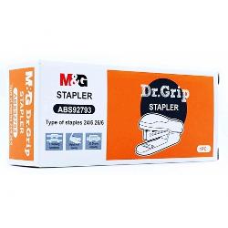 - capsator calsic M&G 246- realizat din plastic &537;i metal- grip de cauciuc si forma ergonomica in zona de actionare pentru o folosire confortabila- tip de capsare închis&259; &537;i deschis&259;- garantat pentru folosin&539;&259; pe via&539;&259; sau pentru un num&259;r de minimum 20000 de utiliz&259;ri- disponibil în trei culori clasice negru albastru &537;i alb- capseaza pana la 20 de coli utilizand capsele M&G 