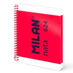 Caietul MILAN nata cu spiral&259; format A5 &537;i 80 de file velin foi albe este alegerea ideal&259; pentru cei care apreciaz&259; libertatea &icirc;n scris sau desen Perfect pentru noti&539;e creative schi&539;e sau planuri acest caiet compact este u&537;or de transportat &537;i potrivit pentru utilizare zilnic&259; H&acirc;rtia de 95 gm&sup2; neted&259; &537;i de &icirc;nalt&259; calitate ofer&259; o experien&539;&259; de scriere pl&259;cut&259; iar filele 