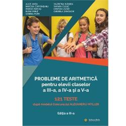 Lucrarea con&539;ine 968 de probleme de aritmetic&259; dar &537;i chestiuni elementare de geometrie &537;i combinatoric&259; grupate în 121 teste respectând modelul consacrat de Concursul „Alexandru Myller” cu itemi de completare dar &537;i cu întreb&259;ri structurate pentru dezvoltarea competen&539;elor necesare abord&259;rii fiec&259;rui tip de probleme &537;i pentru familiarizarea cu subiectele de la evalu&259;rile standardizate &537;i de la 