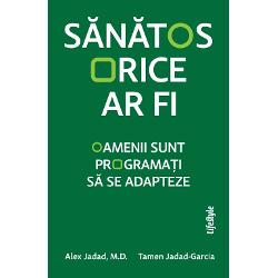 În aceast&259; carte Dr Alex Jadad &537;i fiica sa Tamen Jadad-Garcia î&537;i încep explorarea cu o întrebare simpl&259; „Ce este s&259;n&259;tatea” pentru a dezv&259;lui funda&539;iile instabile ale sistemului medical Propunând o nou&259; defini&539;ie a s&259;n&259;t&259;&539;ii autorii demonstreaz&259; faptul c&259; o via&539;&259; s&259;n&259;toas&259; este posibil&259; chiar &537;i în cazul oamenilor cu boli 