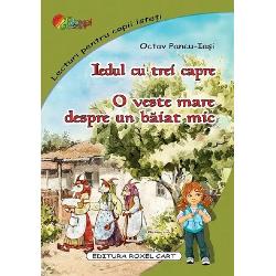 Octav Pancu-Iasi este unul dintre acei scriitori a caror ingenuitate creativa se pastreaza nealterata cu fiecare noua generatie de cititori reusind sa transmita copiilor si parintilor emotie si sa oblige la un pas pe calea intelepciunii Iedul cu trei capre este o poveste morala pentru copiii din toate timpurile care departe de mofturile proprii si de rasfatul mamei al matusii si al bunicii este constrans sa invete ca trebuie sa te descurci 