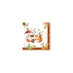 &536;erve&539;ele din hârtie – Easy Life colec&539;ia Autumn BreezeAdaug&259; o not&259; de elegan&539;&259; &537;i culoare meselor tale cu setul de &537;erve&539;ele decorative din colec&539;ia Autumn Breeze semnat Easy 