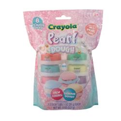 Crayola Pearl Dough – setul de 8 borcanase aduce magie si stralucire in fiecare moment de joaca Fiecare recipient contine 28 g de plastilina moale si sidefata in culori pastelate si perlate care atrag privirea si stimuleaza creativitatea Cu un total de 227 g acest set este ideal pentru copiii de peste 2 ani oferind o experienta senzoriala unica si sigura Non-toxica si usor de modelat plastilina Crayola Pearl transforma orice idee in arta stralucitoare