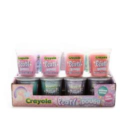 Crayola Pearl Dough aduce stralucirea in joaca celor mici cu o colectie incantatoare de plastilina in culori perlate Fiecare recipient contine 142 g de plastilina fina si usor de modelat perfecta pentru creatii sclipitoare si magice Textura moale si nuantele pastel cu efect sidefat transforma fiecare idee in ceva special iar copiii pot experimenta toate culorile perlate disponibile Ideal pentru joaca senzoriala dezvoltarea creativitatii si momente de relaxare artistica