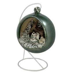 Decora&539;iune de Cr&259;ciun din ceramic&259; cu LED – Nasterea 25 cm &10024;Adaug&259; un strop de magie &537;i spiritualitate în decorul s&259;rb&259;torilor cu aceast&259; decora&539;iune din ceramic&259; decorat&259; manual &537;i iluminat&259; delicat cu LED&128313; strong 