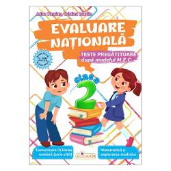 Avizat MEN prin Ordinul nr 3530 din 04042018Prin diversitatea temelor abordate atât la limba român&259; cât &537;i la matematic&259; &537;i explorarea mediului prezentul auxiliar se constituie într-un instrument eficace de preg&259;tire a &537;colarului pentru Evaluarea Na&539;ional&259; de la sfâr&537;itul clasei a II-aLucrarea este conceput&259; dup&259; modelul testelor elaborate de MEC elevii 