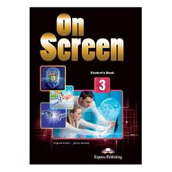 On Screen is a series of nine courses for learners of English at beginner to proficiency level The series combines active English learning with a variety of lively topics presented in themed modulesKey FeaturesAn integrated approach to the development of all four language skillsNotions and functionsVocabulary presentation and practiceVariety of reading listening and speaking tasksGrammar 