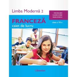 Limba modern&259; 2 – Francez&259; – caiet de lucru pentru clasa a VII-a este instrumentul ideal pentru fixarea &537;i consolidarea no&539;iunilor prev&259;zute în programa &537;colar&259; Eficient &537;i u&537;or de utilizat caietul vizeaz&259; îmbog&259;&539;irea vocabularului uzual aprofundarea no&539;iunilor de gramatic&259; dezvoltarea competen&539;elor de receptare exprimarea diferitelor tipuri de mesaje orale &537;i redactarea de mesaje 