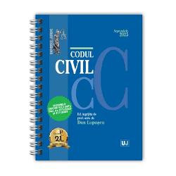 CODUL CIVIL SEPTEMBRIE 2025 EDI&538;IE SPIRALAT&258;LEGISLA&538;IE CONSOLIDAT&258; &536;I INDEXULTIMELE DECIZII ICCJ HPDec nr 2152025 &537;i 2172025 Lucrarea Codul civil Septembrie 2025 edi&539;ie spiralat&259; îngrijit&259; de prof univ dr Dan Lupa&537;cu &537;i tip&259;rit&259; pe hârtie alb&259; de calitate superioar&259; con&539;ine textul Codului civil actualizat îmbog&259;&539;it cu 
