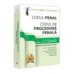 CODUL PENAL &536;I CODUL DE PROCEDUR&258; PENAL&258; SEPTEMBRIE 2025LEGISLA&538;IE CONSOLIDAT&258; &536;I INDEXInclude &537;iLEGEA NR 2412005 pentru prevenirea &537;i combaterea EVAZIUNII FISCALE;LEGEA NR 262024 privind ORDINUL DE PROTEC&538;IE Edi&539;ia a 35-a revizuit&259; a lucr&259;rii Codul penal &537;i Codul de procedur&259; penal&259; septembrie 2025 tip&259;rit&259; pe hârtie 