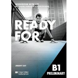 Ready for B1 Preliminary Workbook with Key with Digital Workbook&Acces to Audio