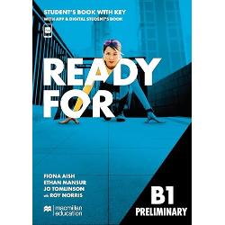 Ready for B1 Preliminary Student’s Book with Key with App&Digital Student’s Book